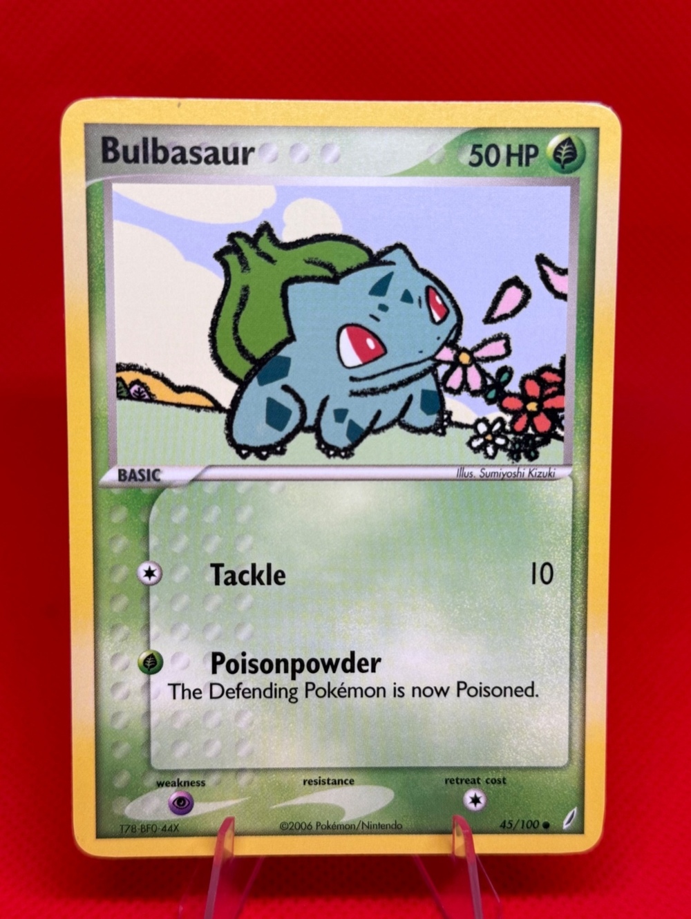 Bulbasaur 45/100 EX Crystal Guardians